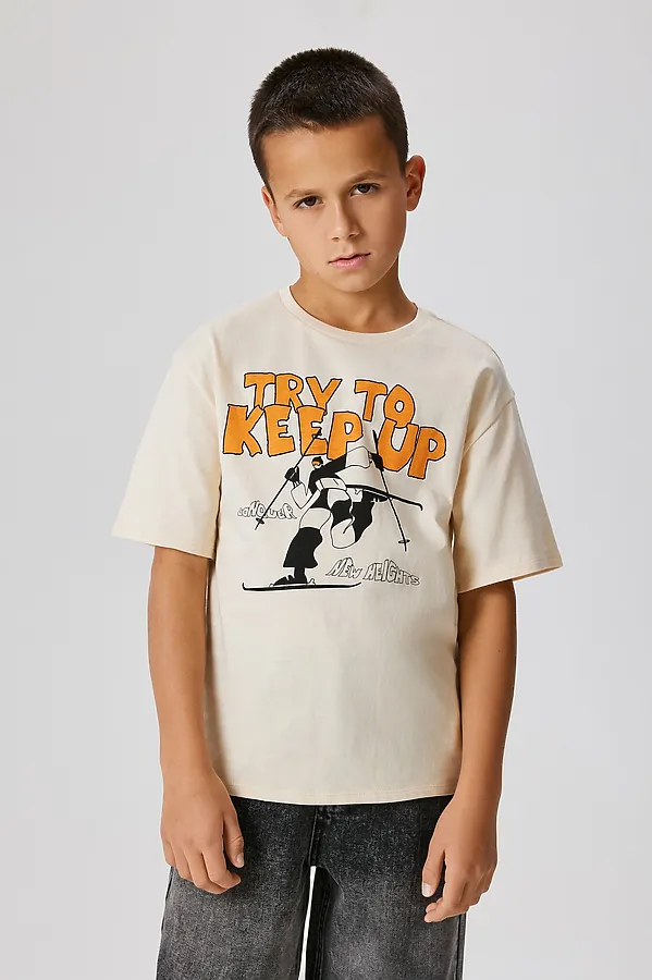 Футболка ACOOLA, крем - фото 1