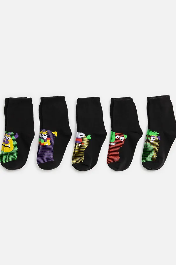 Носки, 5 п. ACOOLA, цвет в ассортименте - фото 1