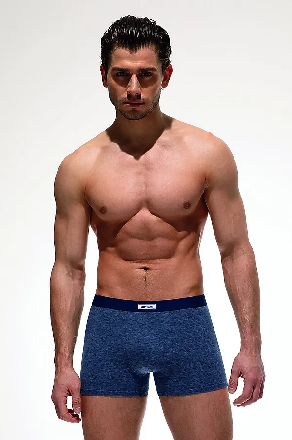 Трусы OMSA, blu melange (синий) - фото 1