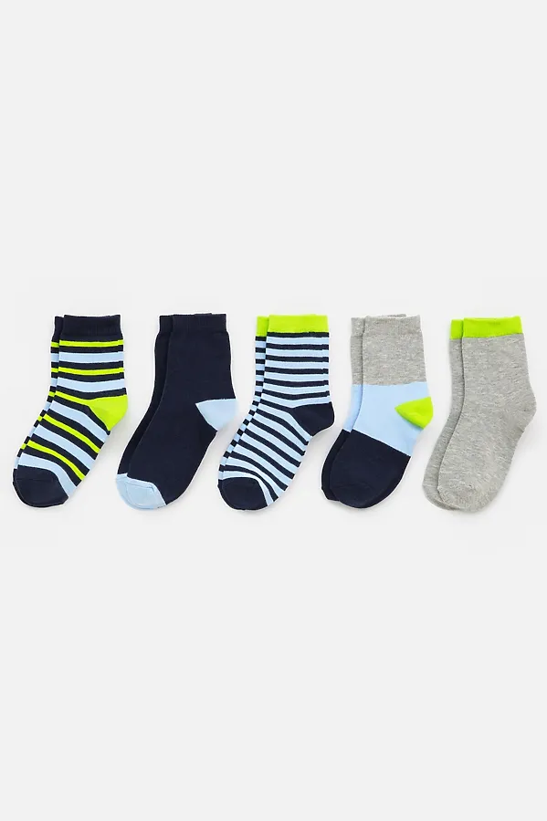 Носки, 5 шт. ACOOLA, цвет в ассортименте - фото 1