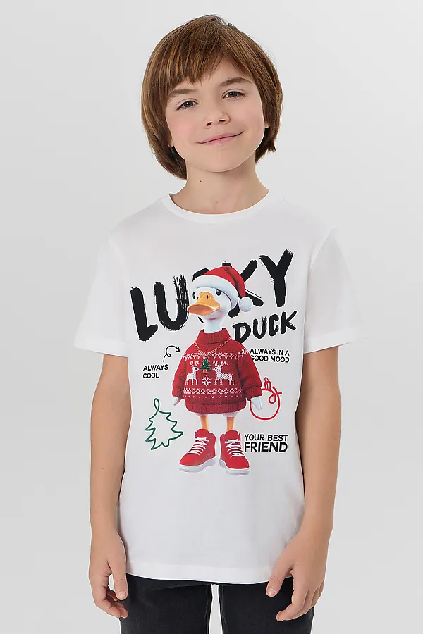 Футболка MARK FORMELLE, белый +печать20 - фото 1