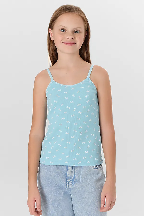 Майка MARK FORMELLE, бантики на голубом - фото 1