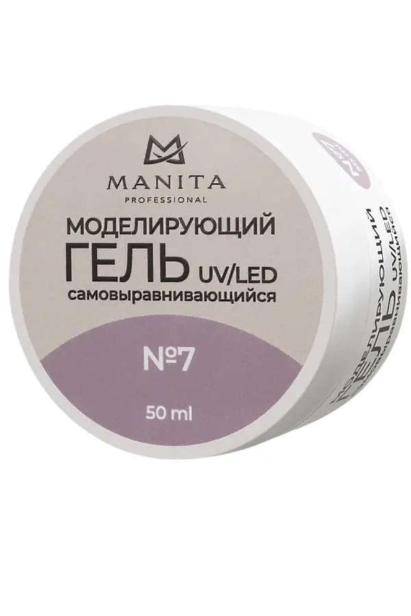 Manita Professional Гель моделирующий для ногтей №7, 50 мл KRISTALLER, №7 - фото 1