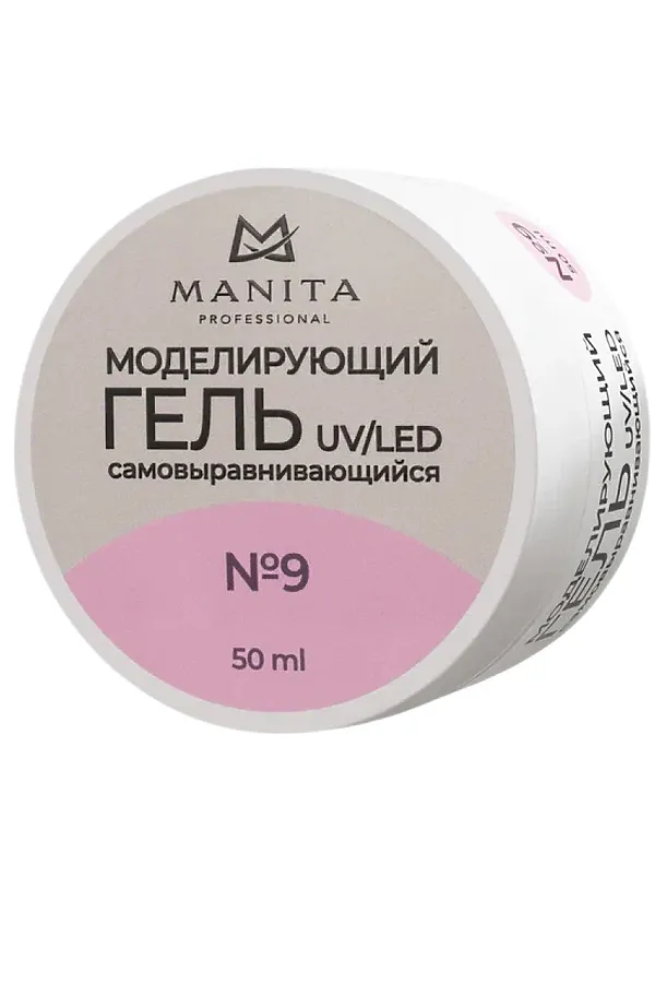 Manita Professional Гель моделирующий для ногтей №9, 50 мл KRISTALLER, №9 - фото 1