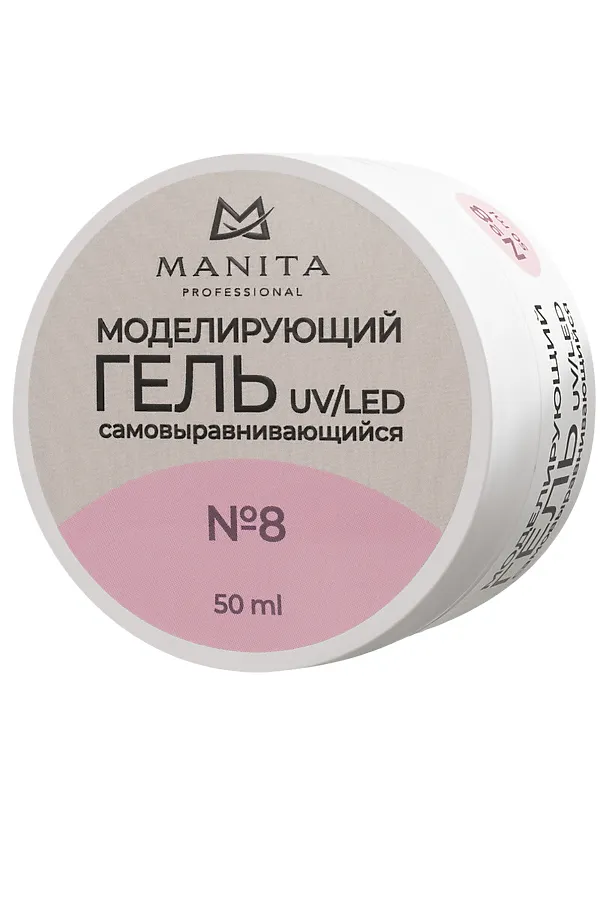 Manita Professional Гель моделирующий для ногтей №8, 50 мл KRISTALLER, №8 - фото 1