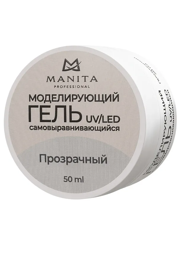 Manita Professional Гель моделирующий для ногтей №1, прозрачный, 50 мл KRISTALLER, прозрачный - фото 1