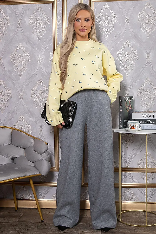 Брюки LADY TAIGA, серые - фото 1