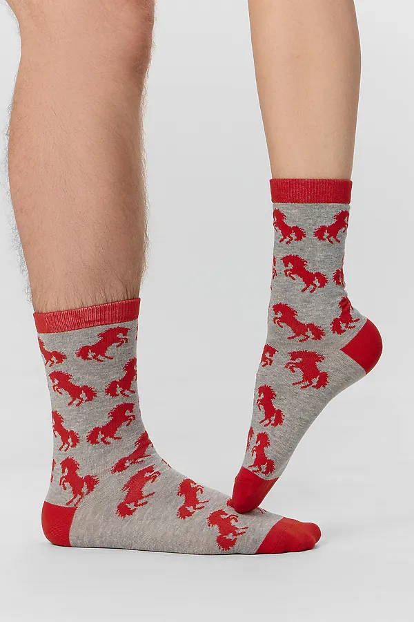 Носки MARK FORMELLE, серый меланж - фото 1