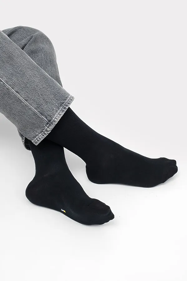 Носки MARK FORMELLE, черный /желтый - фото 1