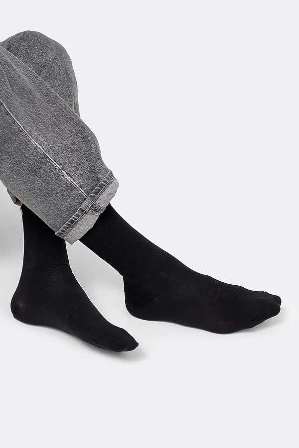 Носки MARK FORMELLE, черный /салатовый - фото 1