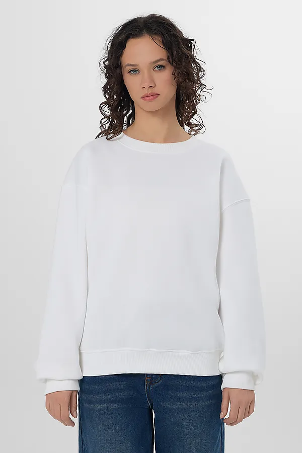 Свитшот MARK FORMELLE, белый - фото 1