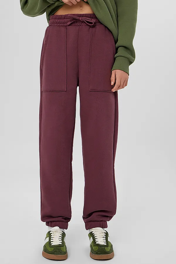 Брюки MARK FORMELLE, ежевичный - фото 1
