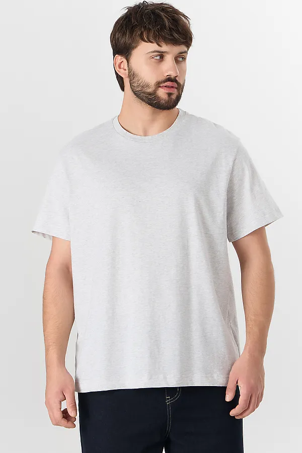 Футболка MARK FORMELLE, серый меланж 4306-а - фото 1