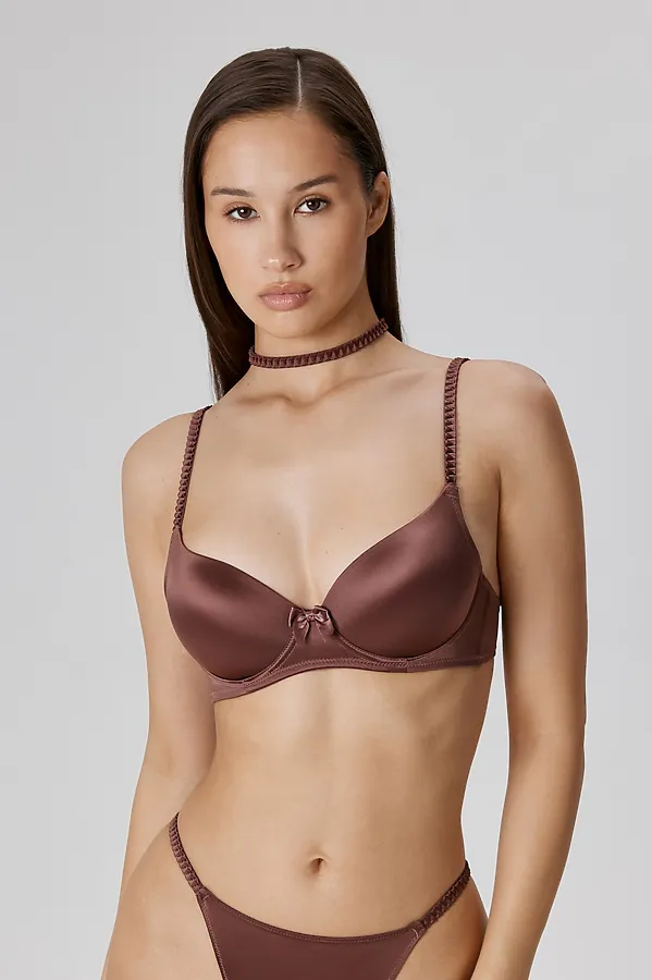 Бюстгальтер INFINITY, коричневый - фото 1