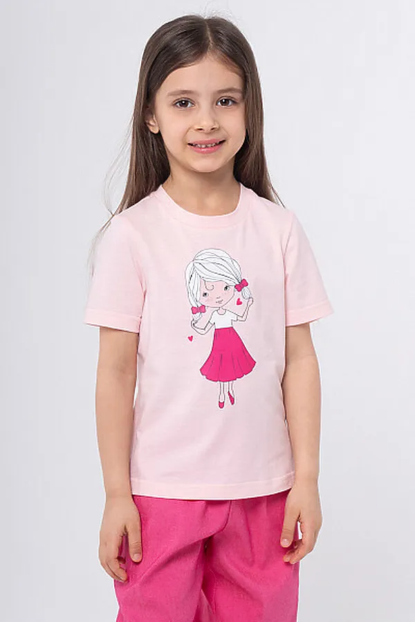 Футболка SMENA, розовый - фото 1