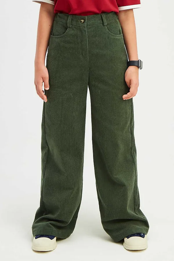 Брюки SMENA, темно-зеленый - фото 1