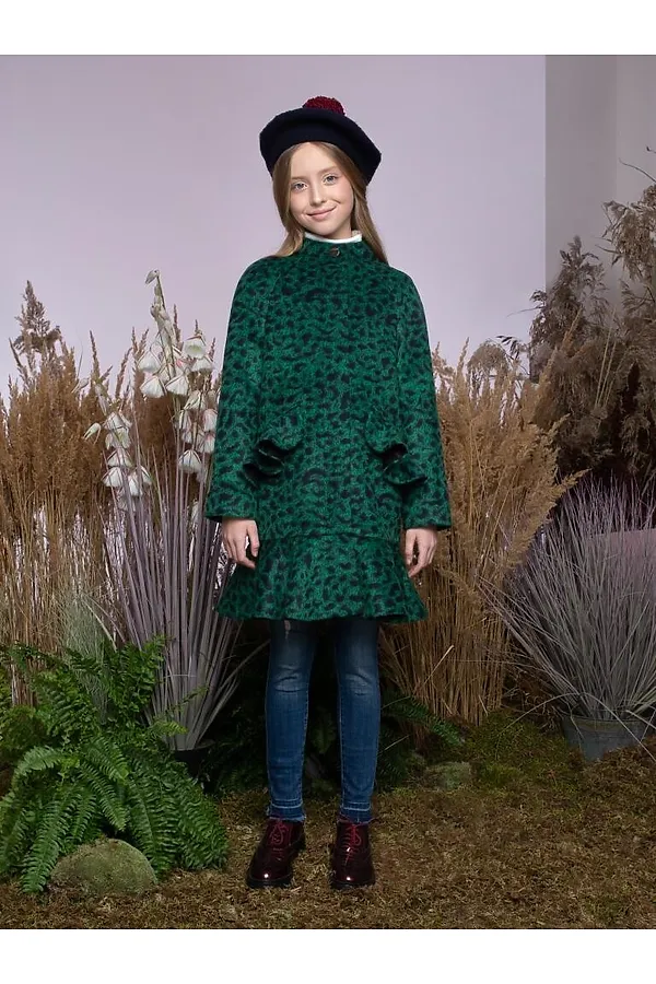 Пальто SMENA, сине-зелёный - фото 1