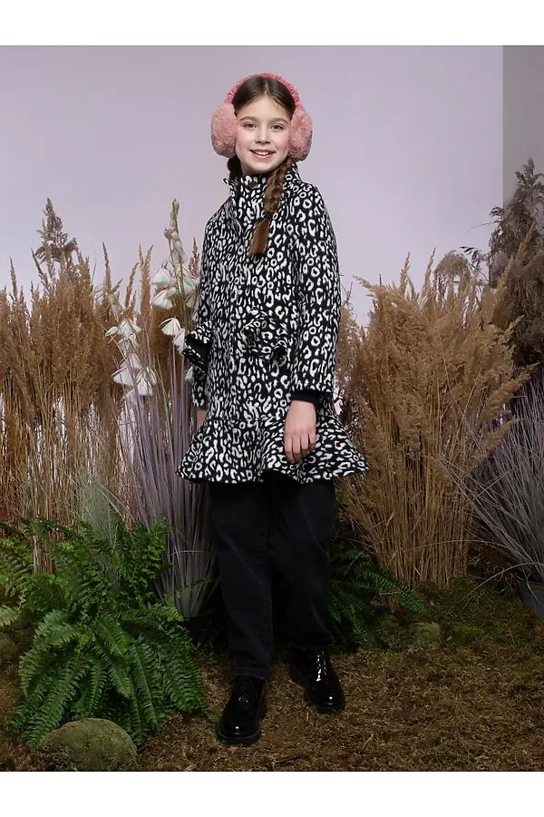 Пальто SMENA, чёрно-белый - фото 1