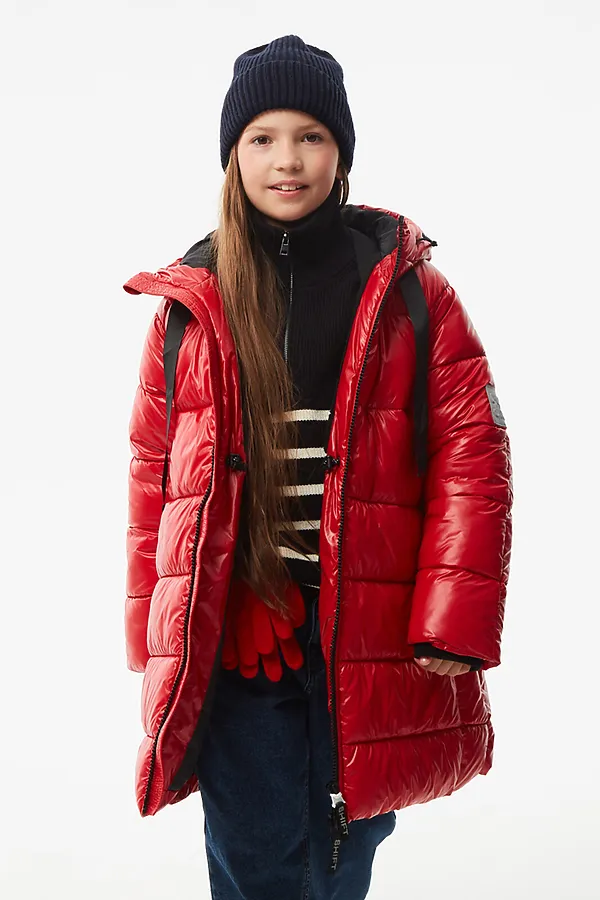 Пальто SMENA, красный - фото 1