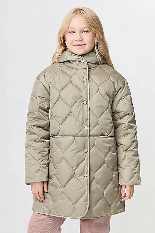 Пальто SMENA, хаки - фото 1