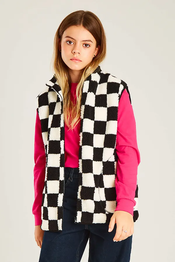 Жилет SMENA, черный/белый - фото 1