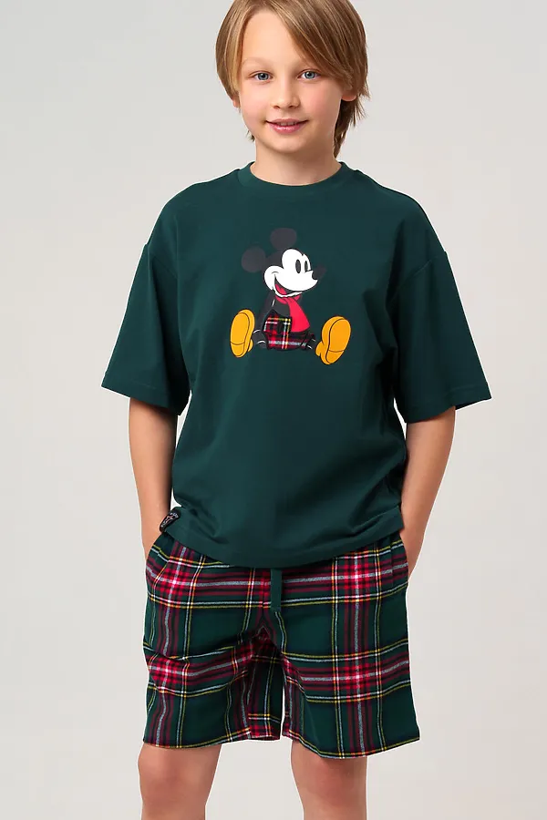 Пижама PLAYTODAY, зеленый,красный - фото 1