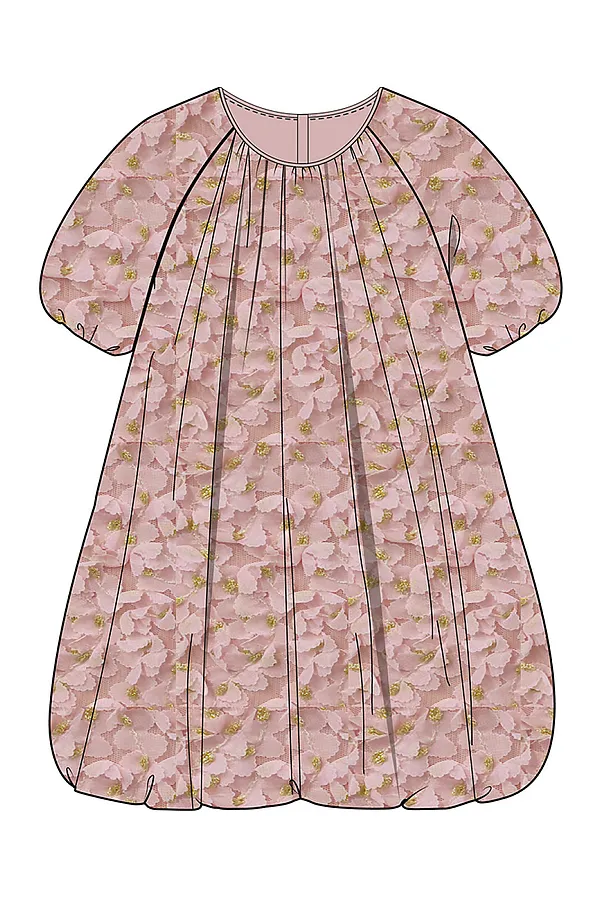 Платье PLAYTODAY, светло-розовый - фото 1