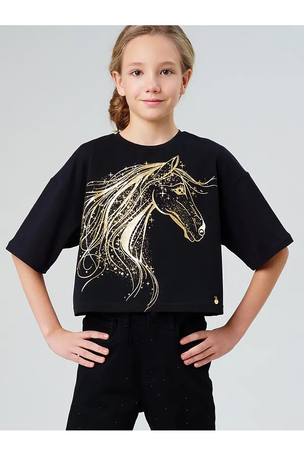 Футболка PLAYTODAY, черный - фото 1