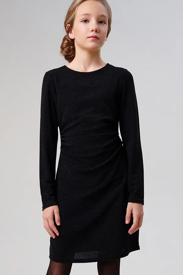 Платье PLAYTODAY, черный,серебряный - фото 1