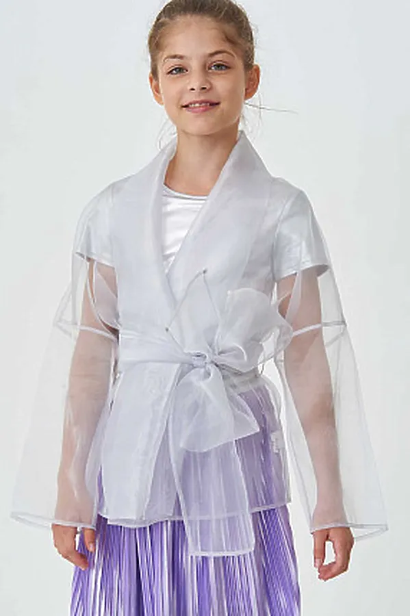 Жакет SMENA, светло-серый - фото 1