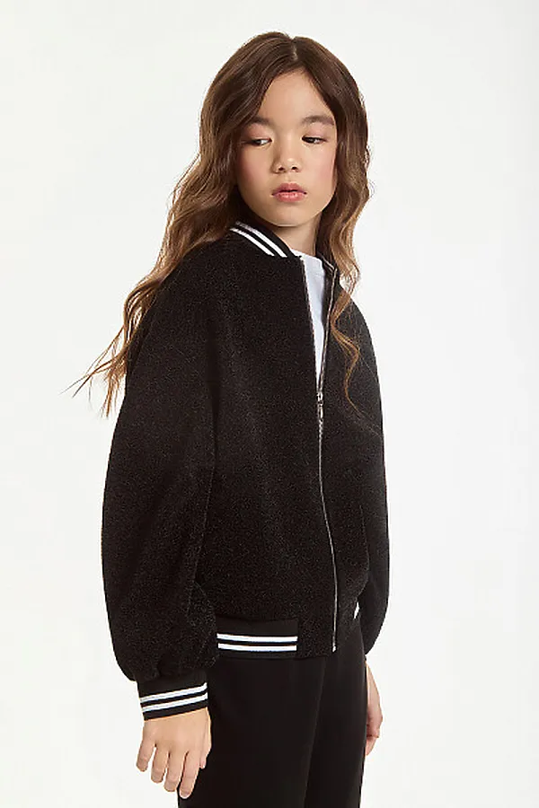 Бомбер SMENA, черный - фото 1