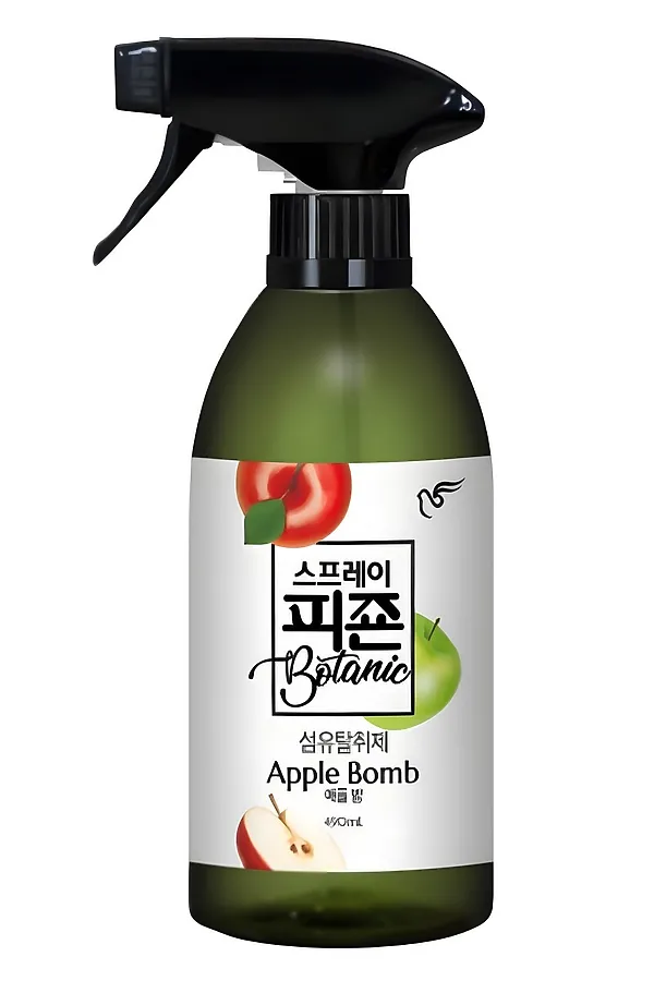 PIGEON Кондиционер-спрей для белья с ароматом яблока / Botanic Apple Bomb, 490 мл KRISTALLER, apple bomb - фото 1