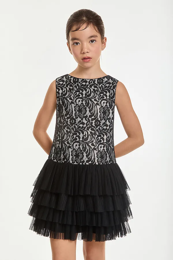 Платье SMENA, черный/белый - фото 1