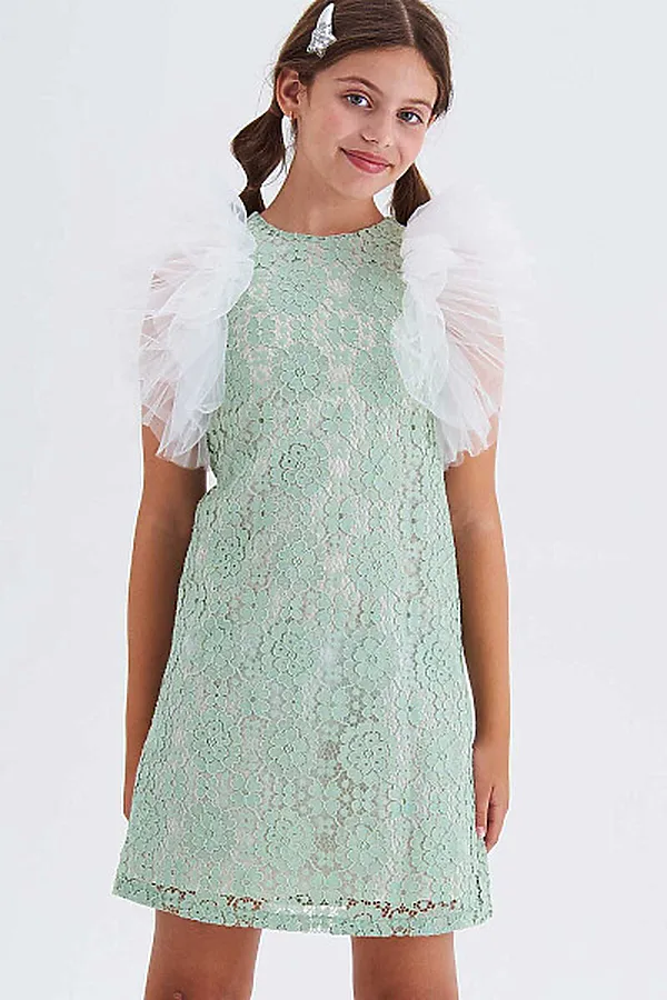 Платье SMENA, пыльно-зеленый - фото 1