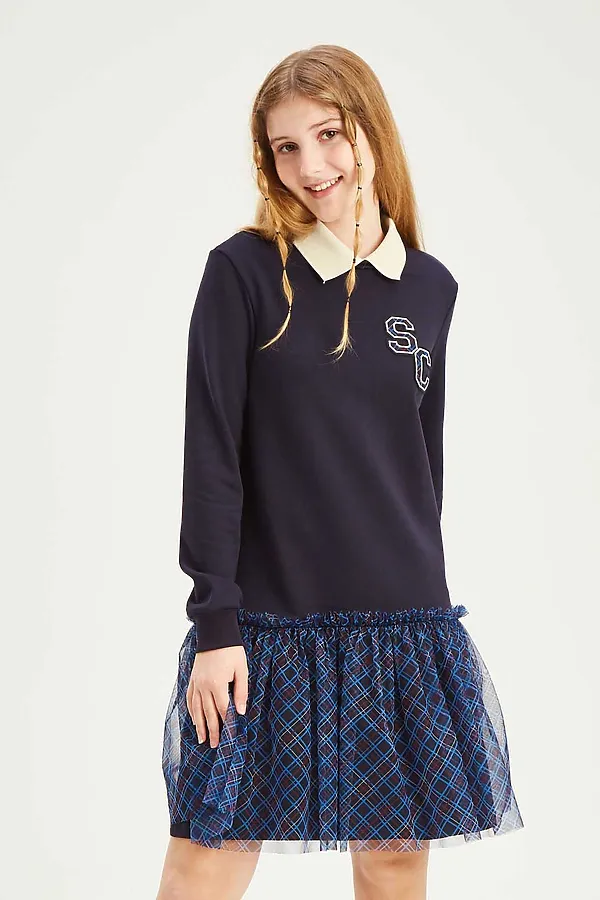 Платье SMENA, темно-синий - фото 1