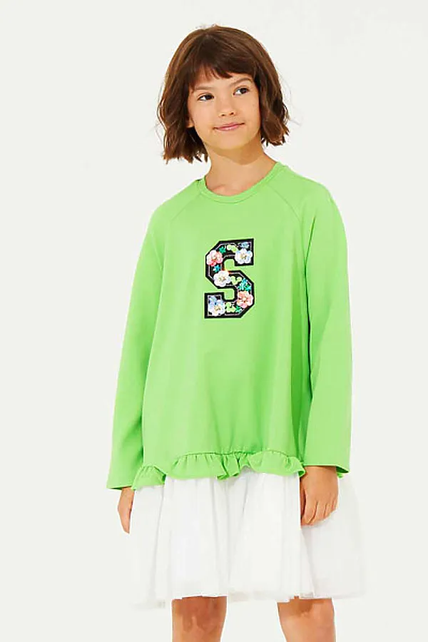 Платье SMENA, ярко-зеленый - фото 1