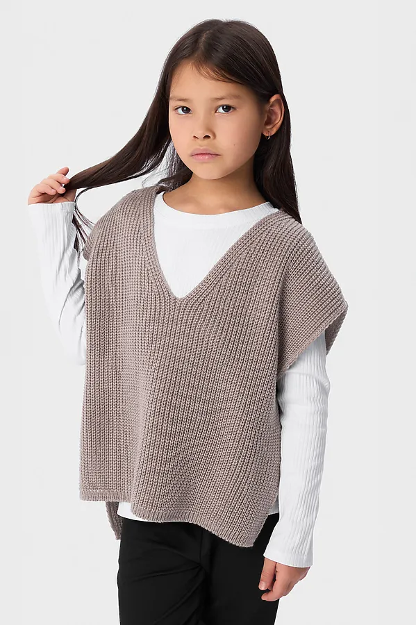 Жилет BOSSA NOVA, кофейный - фото 1