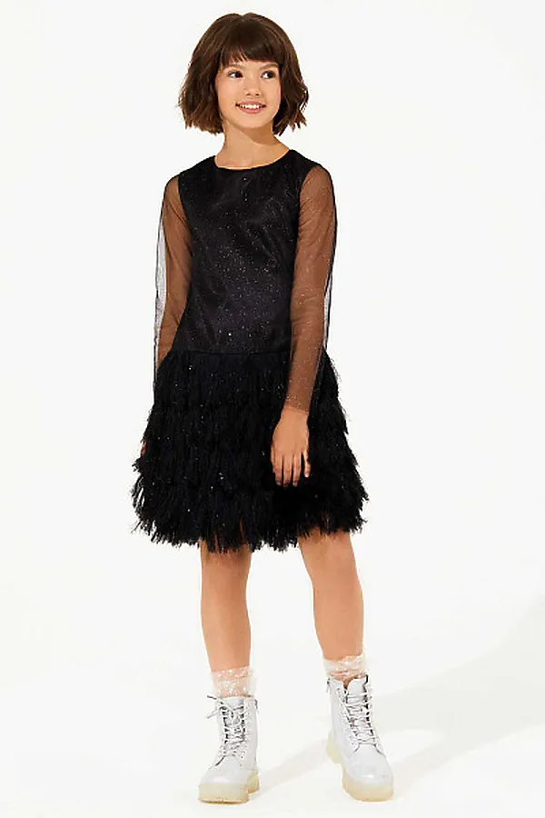 Платье SMENA, черный - фото 1