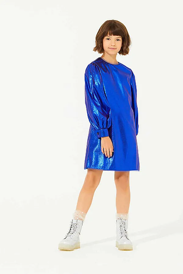 Платье SMENA, синий металлик - фото 1
