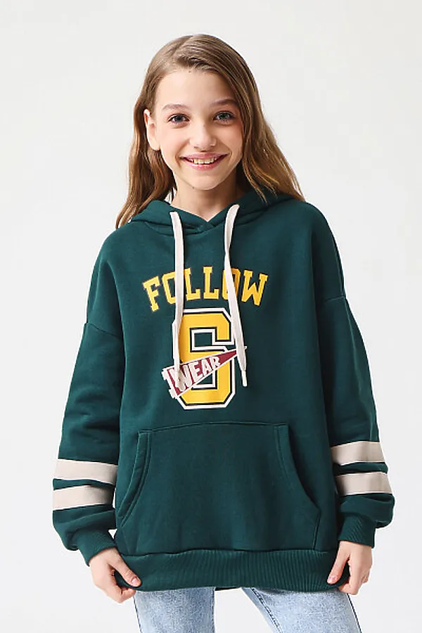 Худи SMENA, темно-зеленый - фото 1