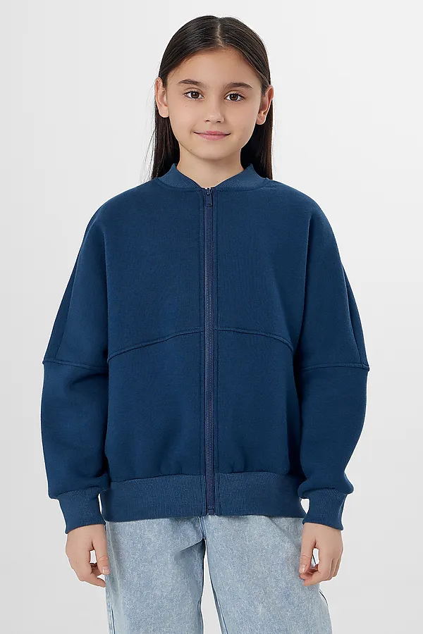 Толстовка MARK FORMELLE, синий +печать - фото 1