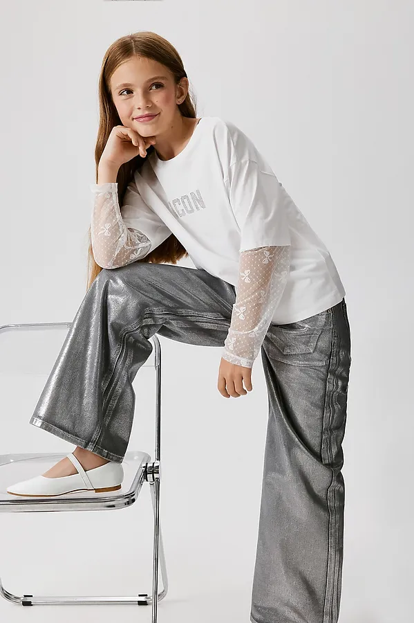 Джинсы ACOOLA, серебряный - фото 1