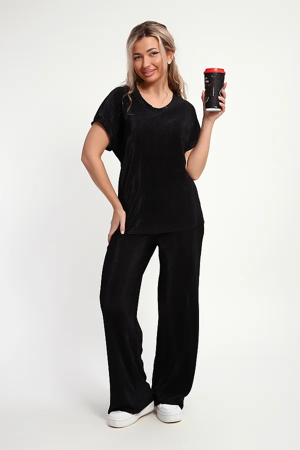 Костюм женский 32828 НАТАЛИ, черный - фото 1