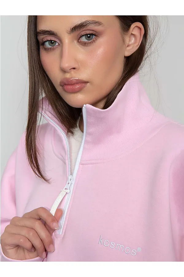 Свитшот KOSMOS, розовый - фото 1