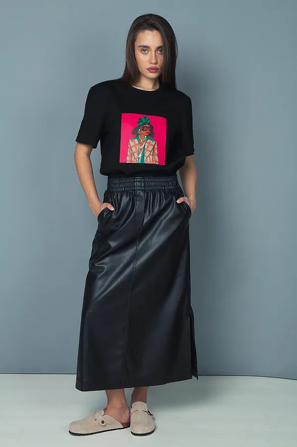 Футболка KOSMOS, черный - фото 1