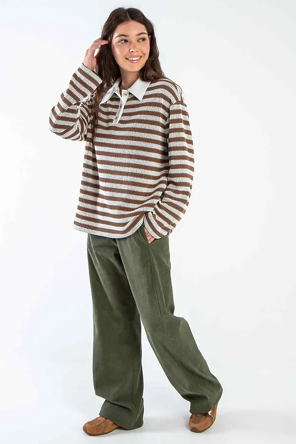 Брюки KOSMOS, хаки - фото 1