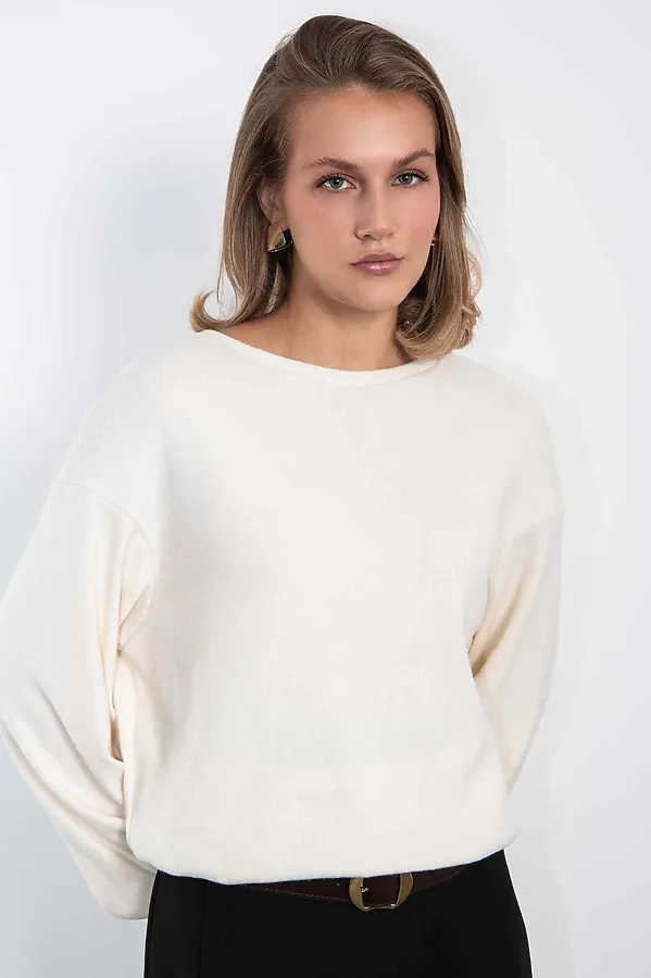 Джемпер KOSMOS, сливочный - фото 1