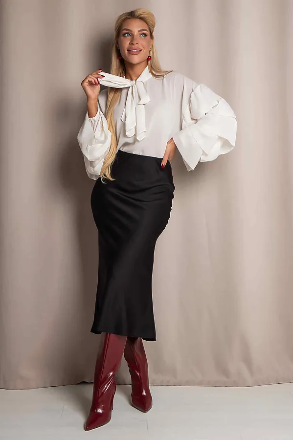 Юбка KOSMOS, черный - фото 1