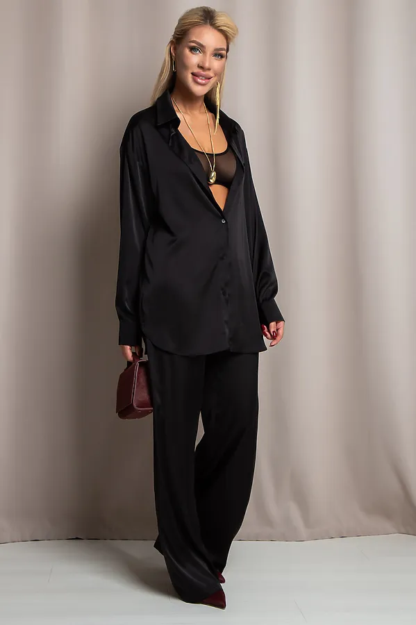 Рубашка KOSMOS, черный - фото 1