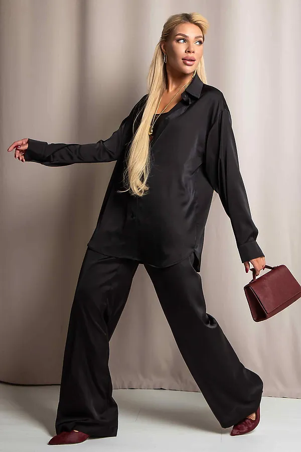 Брюки KOSMOS, черный - фото 1